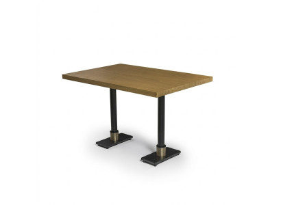 Mesa de comedor marrón decoración de comedor moderno diseño de mesa muebles.