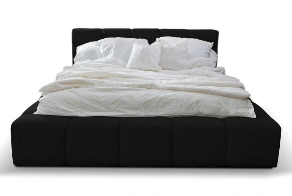 Cama clásica de diseño acolchado de lujo de doble hotel, ropa de cama para dormitorios nuevos.