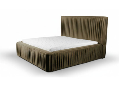 Diseño de tela Cama Doble Camas Lujo Matrimonial Hotel Moderno Estructura Habitación de dormir