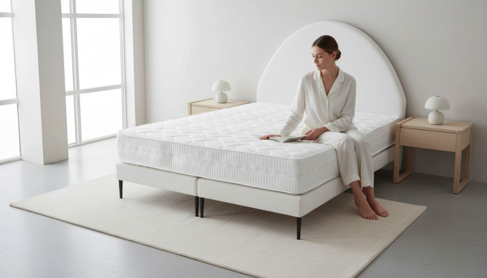 Camas de hotel Cama de hotel 180x200cm Muebles de lujo Estructura de cama Diseño de cama tapizada Cama.