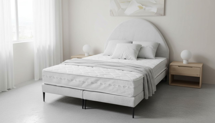 Camas de hotel Cama de hotel 180x200cm Muebles de lujo Estructura de cama Diseño de cama tapizada Cama.