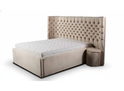 Cama mesa de noche 3 piezas Conjunto de dormitorio Lujo Muebles completos nuevos