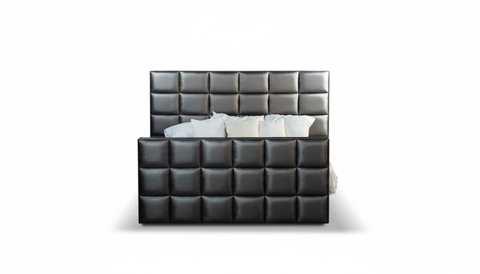 Dormitorio camas de cuero artificial cama de lujo cama doble 180 x 200 cm
