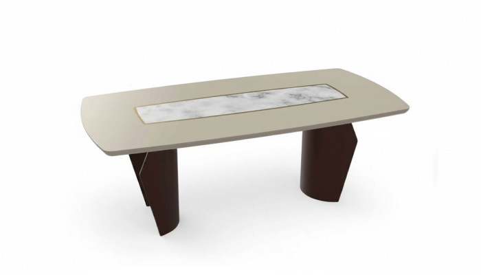 Comedor Mesa de comedor Moderno lujoso Diseño de comedor Muebles de madera