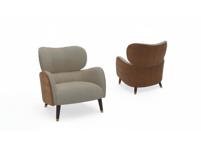 Silla gris sala de estar muebles diseño moderno lujo individual sillón de televisión