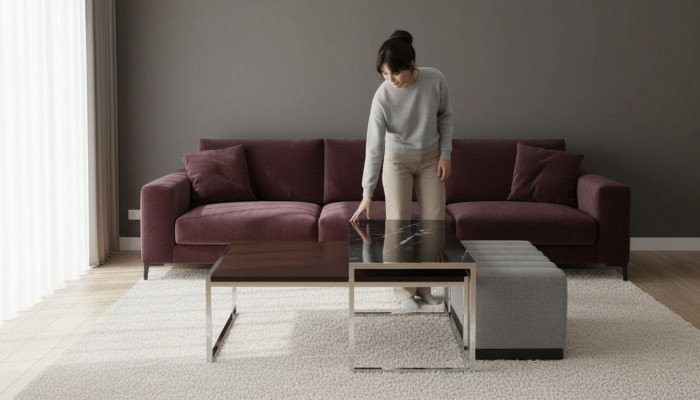 Conjunto de sala de estar moderno lujo juego de sofás 3 piezas muebles textiles nuevos.