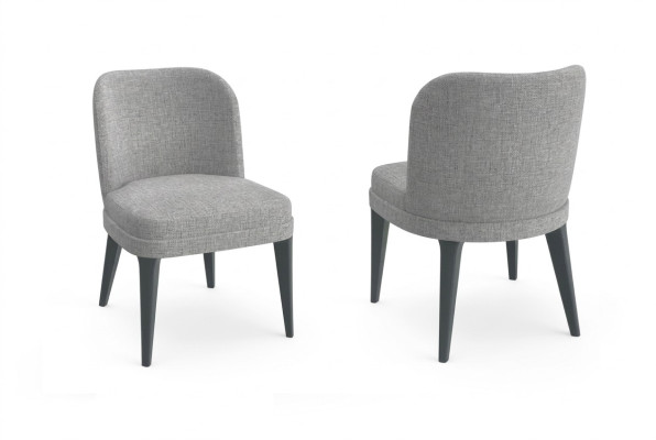 Silla de comedor de lujo moderna, sillas de diseño textil, silla de muebles, sillón.