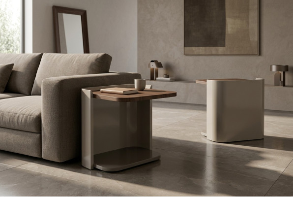 Mesa auxiliar Mesa de centro de diseño Mesa de café Muebles Mesa de sofá Consolas Nuevo