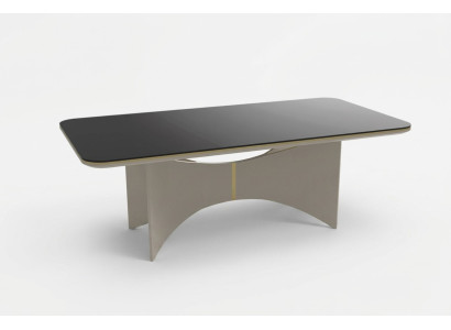 Mesa de lujo moderna gris, mesa de comedor diseño de comedor nuevo