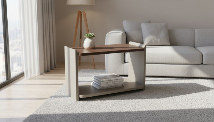 Mesa auxiliar para sala de estar de diseño moderno elegante Mesas auxiliares Mesas
