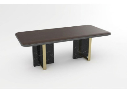 Mesa de comedor moderna Diseño de lujo de mesa de salón comedor Nuevo