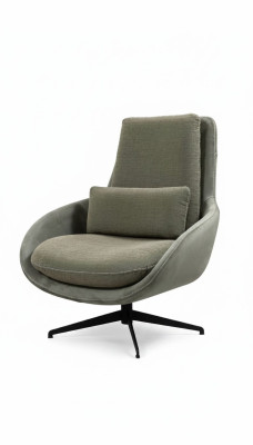 Estilo elegante Sillón Muebles de diseñador para sala de estar nuevos Lujo color verde