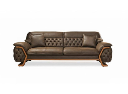 Sofá de 3 plazas Chesterfield ajustable de diseño de sofás de salón acolchado