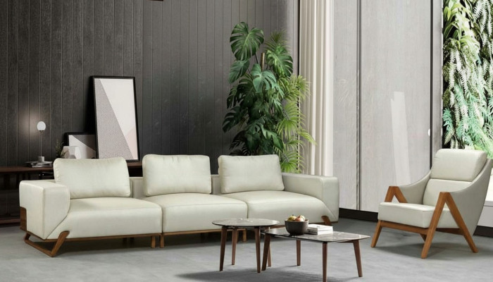 Conjunto de sofá de 3 plazas + 1 butaca, 3 sillones, conjunto de tela para sala de estar, set de 3 piezas.