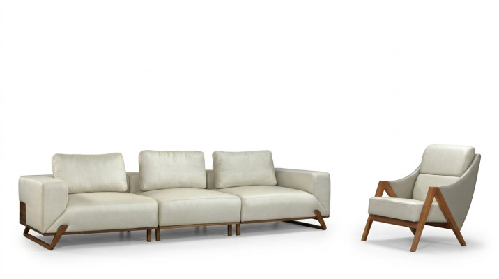 Conjunto de sofá de 3 plazas + 1 butaca, 3 sillones, conjunto de tela para sala de estar, set de 3 piezas.