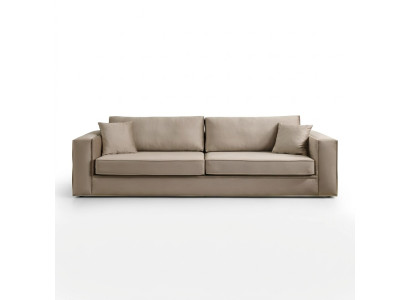Diseño de muebles Sofá Moderno de 3 plazas para sala de estar de lujo beige de 235 cm.