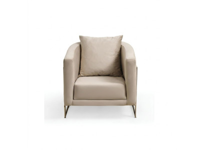 Silla de 1 plaza de tela para salón, acolchada de lujo, asiento de relax nuevo para la sala de estar.