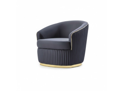 Sillón de diseño de salón de club azul Relax para salas de estar Hotel Lujo Nuevo