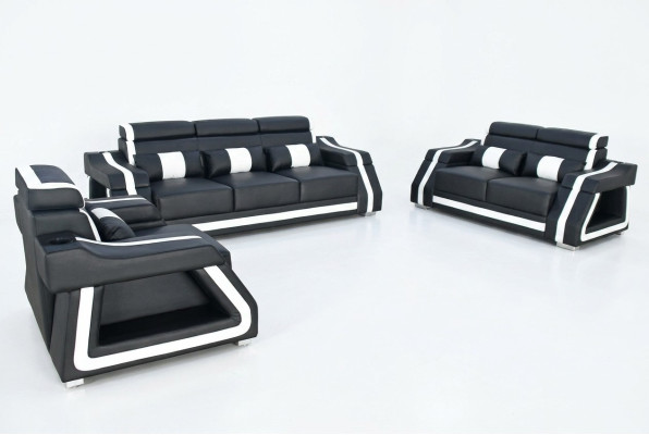 Sofá 3+2+1 Diseño de conjunto de asientos Sofá acolchado Sofá Moderno Sofá conjunto