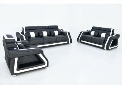 Sofá 3+2+1 Diseño de conjunto de asientos Sofá acolchado Sofá Moderno Sofá conjunto