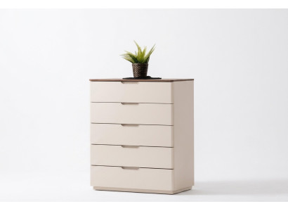 Cómoda moderna elegante de madera beige