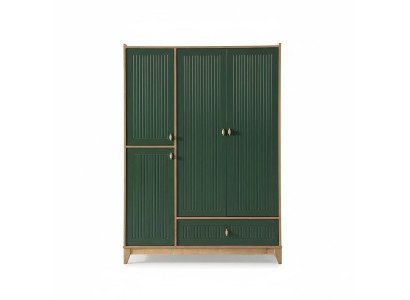 Armario verde de lujo de madera para habitación infantil - novedad.