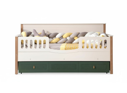 Estructura de la cama Cama infantil Cama habitación infantil Muebles de habitación infantil Madera clara