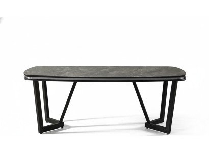 Mesa de comedor Comedor Madera Mesas de comedor Mesa Estilo Moderno Negro Diseño