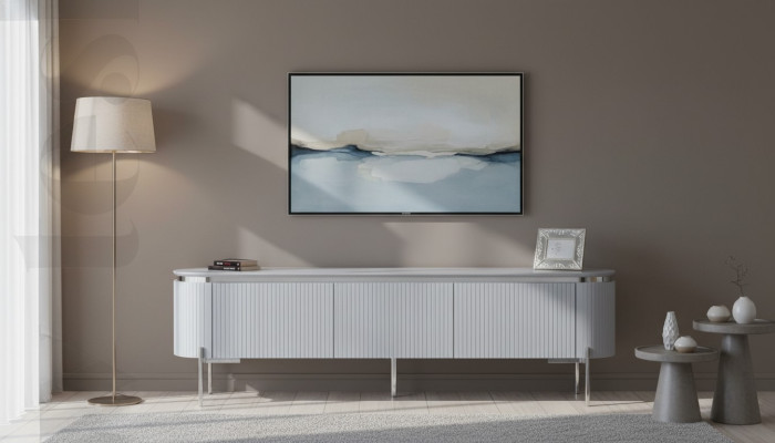 Mueble de TV en gris de lujo nuevo