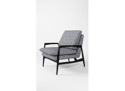 Sillón de tela gris para sala de estar, sillón de apoyo de brazos moderno de una sola plaza, nuevo.