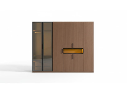 Armario de alta calidad Muebles exclusivos para dormitorio Armarios LED