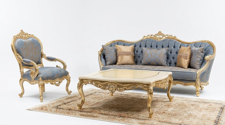 Clásicos sofás grises para la sala de estar, sofás Chesterfield, sillones de tres plazas.