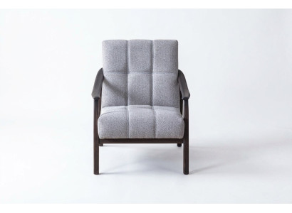 Diseñador gris sillón sala de estar muebles de asiento estructura de madera de lujo nueva