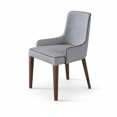 Silla de comedor Silla de cocina Sillas de comedor Nueva Tela Madera maciza