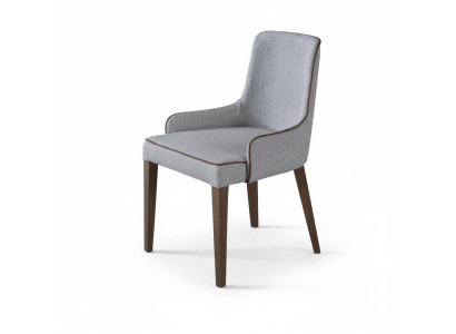 Silla de comedor Silla de cocina Sillas de comedor Nueva Tela Madera maciza