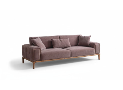 Sofá moderno de 3 plazas, sofá reclinable de lujo, sofá de 3 plazas para sala de estar.