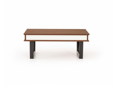 Mesa de centro moderna para sala de estar de lujo de madera estilo muebles mesas auxiliares.