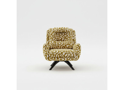 Silla moderna verde sala de estar muebles de asiento tela de diseño de lujo muebles lounge.