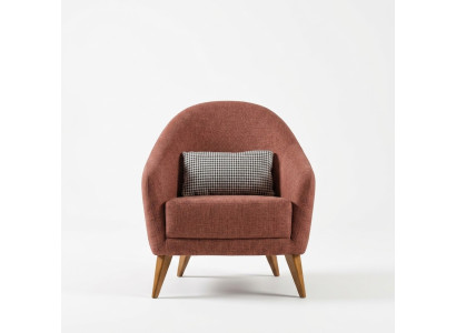Sillón de lujo con estilo, mueble elegante para sala de estar, lounge, club, diseño de una plaza.