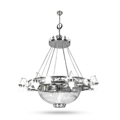 Gran lámpara de luces Lámpara de araña Lámparas de lujo de techo xxl 220x250