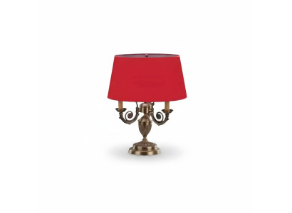 Lámpara de mesa de metal para el dormitorio es una buena elección elegante.
