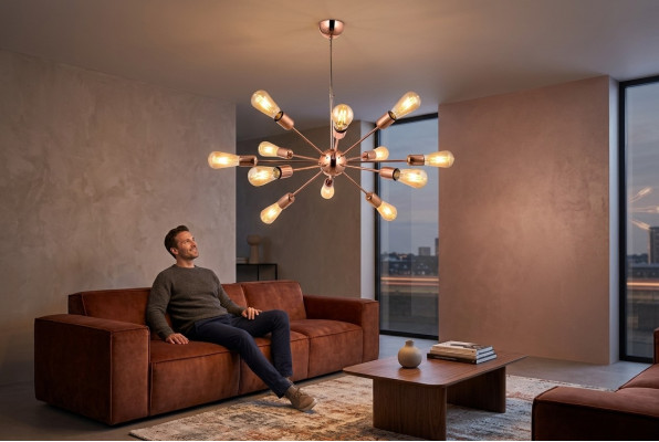 Lámpara de techo moderna para el salón de casa Nueva lujosa para el estilo.