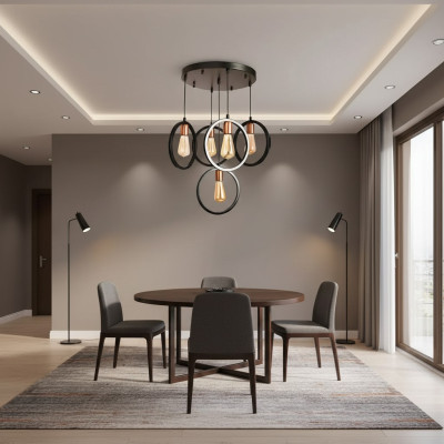 Lámpara de techo elegante para una iluminación óptima en el pasillo Lámpara Luz
