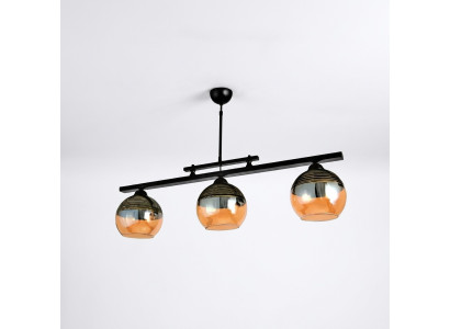 Lámpara de techo, luz negra, lámpara de lujo para la sala de estar, lámpara colgante 20x65.