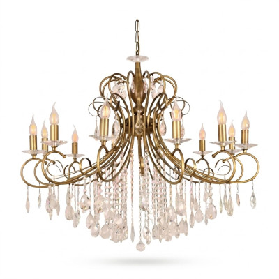 Iluminación Lámpara Lámparas redondas Lámpara de techo Candelabro Luces 105x100