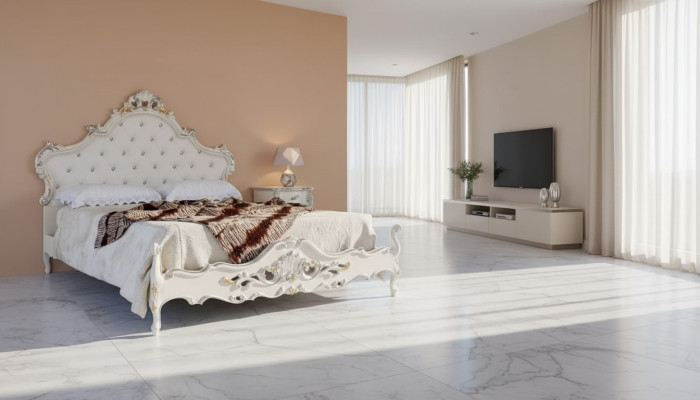 Cama tapizada diseño lujo camas dobles Chesterfield muebles de madera armarios