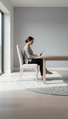 Silla de comedor de lujo Silla de madera clásica Sillas de estilo italiano