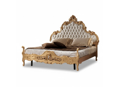 Diseño de acolchado de cama de lujo Chesterfield doble de 180x200 para camas de hotel.