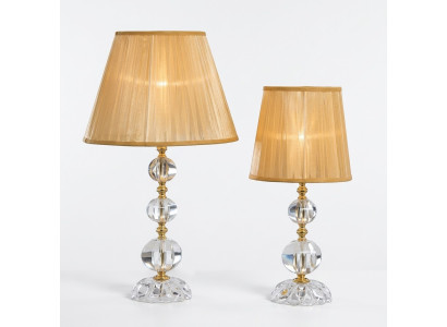Lámpara de pie de cristal moderna, lámpara de mesa de lujo, lámpara de diseño de escritorio.