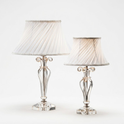 Diseñador lámpara de mesa clásica lámpara de pie candelabro de cristal de lujo